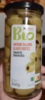 Mängden socker i Olives vertes dénoyautées