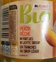 Mängden socker i Pêche en tranches au sirop léger