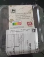 Mängden socker i Chou a la creme au caramel salé