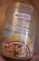 Mängden socker i Sorbet mangue & fruit de la passion