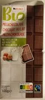 Mängden socker i Chocolat au lait aux noisettes