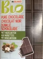 Mängden socker i Chocolat Noir aux noisettes