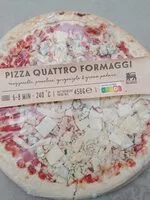 Mängden socker i Pizza quattro formaggi