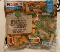 Mängden socker i petits pous extra fins et jeunes carottes