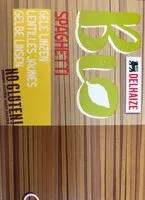 Mängden socker i Spaghetti - lentilles jaunes