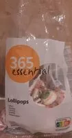 Mängden socker i Lollipops