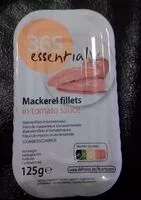 Mängden socker i Filets de maquereaux sauce tomate