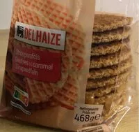 Mängden socker i Gauffres au caramel