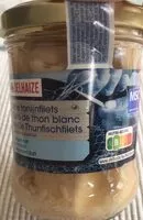 Mängden socker i Filets de thon blanc