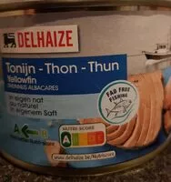 Mängden socker i Thon au naturel