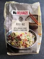 Mängden socker i Riz Poulet & Curry vert