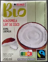 Mängden socker i Lait de coco