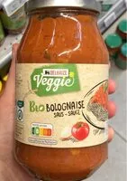 Mängden socker i Bolognese veggie bio