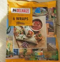 Mängden socker i Wraps mexico