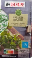 Mängden socker i Coriandre émincée