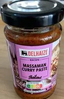 Mängden socker i Massaman curry paste