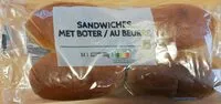 Mängden socker i Sandwiches au beurre