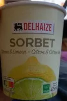 Mängden socker i Sorbet citron & citron vert