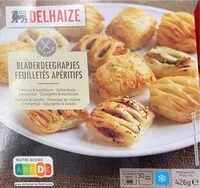 Mängden socker i Feuilletés apéritifs