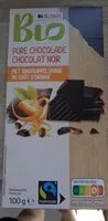 Mängden socker i Chocolat noir gout orange