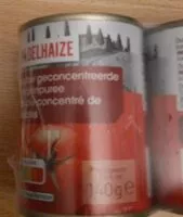 Mängden socker i Double concentré de tomates