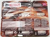 Mängden socker i Crème dessert au chocolat