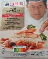 Mängden socker i Pangasius au curry thaï rouge