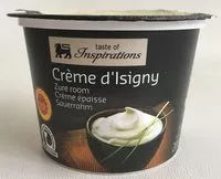 Mängden socker i Crème d'Isigny