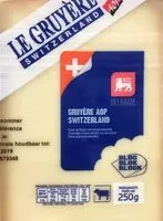 Mängden socker i Gruyère AOP Switzerland
