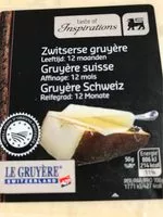 Mängden socker i Gruyère suisse