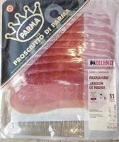 Mängden socker i Prosciuto di parma