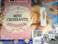 Mängden socker i Mini croissants Delhaize 8x