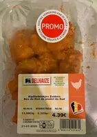 Mängden socker i Dés de filet de poulet du sud