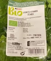 Mängden socker i Epinard