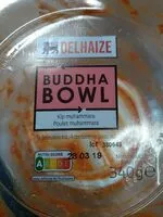 Mängden socker i Buddha Bowl poulet muhammara