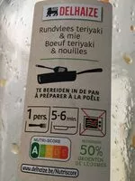 Mängden socker i Boeuf teryaki & nouilles