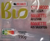 Mängden socker i Baguette au levain