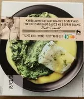 Mängden socker i Fillet de cabillaud sauce au beurre blanc