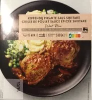 Mängden socker i Kippendij pikante saus shitake