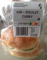 Mängden socker i Sandwich met kip en kerriesaus