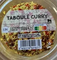 Mängden socker i Taboulé Curry
