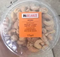 Mängden socker i Noix de cajou creme aigre