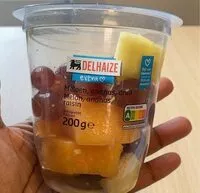 Mängden socker i Melon, ananas, raisin