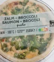 Mängden socker i Quiche saumon -brocoli