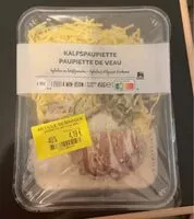 Mängden socker i Paupiette de veau tagliolinis et légumes