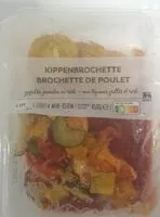 Mängden socker i Brochette de poulet