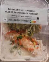 Mängden socker i Filet de saumon sauce vin blanc purée aux épinard