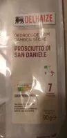 Mängden socker i Prosciutto di San Daniele