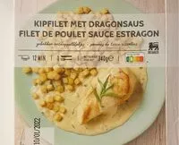 Mängden socker i Filet de poulet sauce estragon
