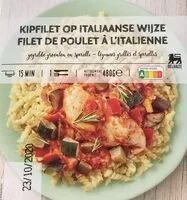 Mängden socker i Filet de poulet a l’italienne